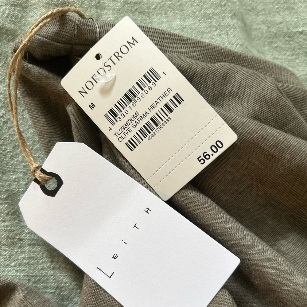 Olive Green “Sarma” heather dress size medium NWT - Picture 9 of 13